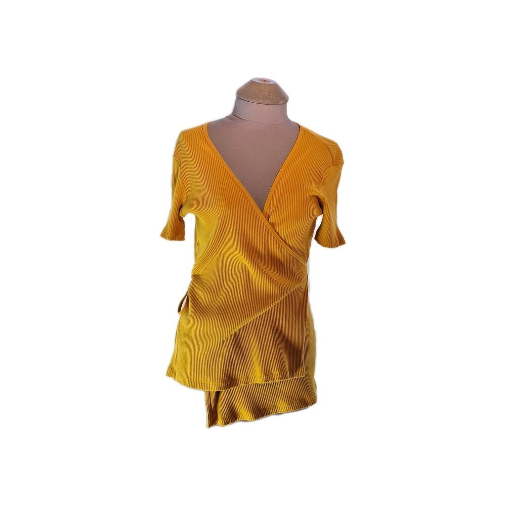 Meg Shop Size S Wrap Top Blouse